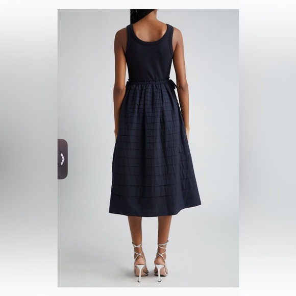 Cinq a sept Akira stretch cotton tank dress - Picture 2 of 4